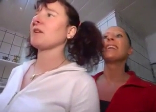 Mom gives a good blowjob for a horny son