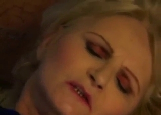 Sexy old mom gets fucked by her son